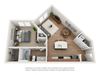 1 Bedroom 1 Bathroom Handicap